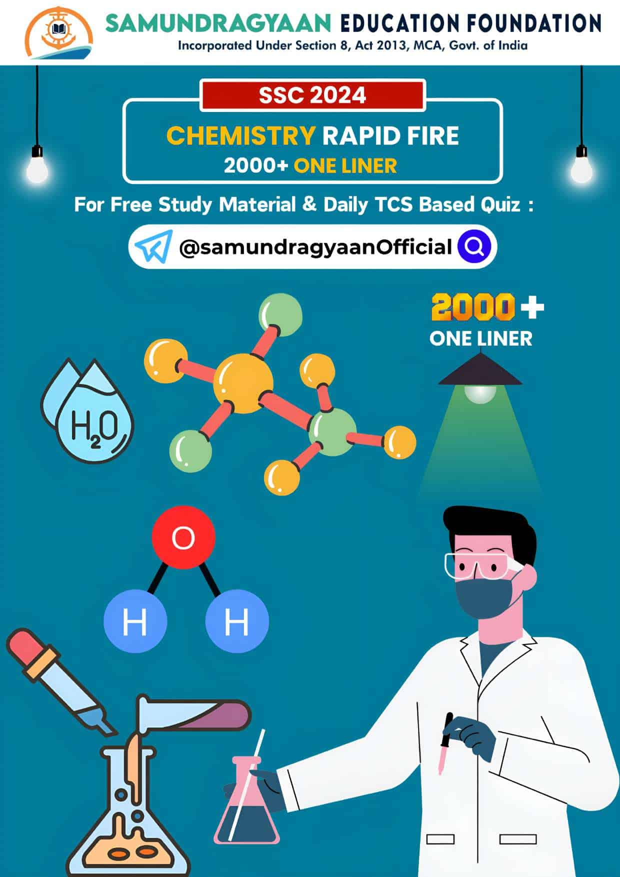 Chemistry Rapid Fire 2000+ One Liner - Samundragyaan