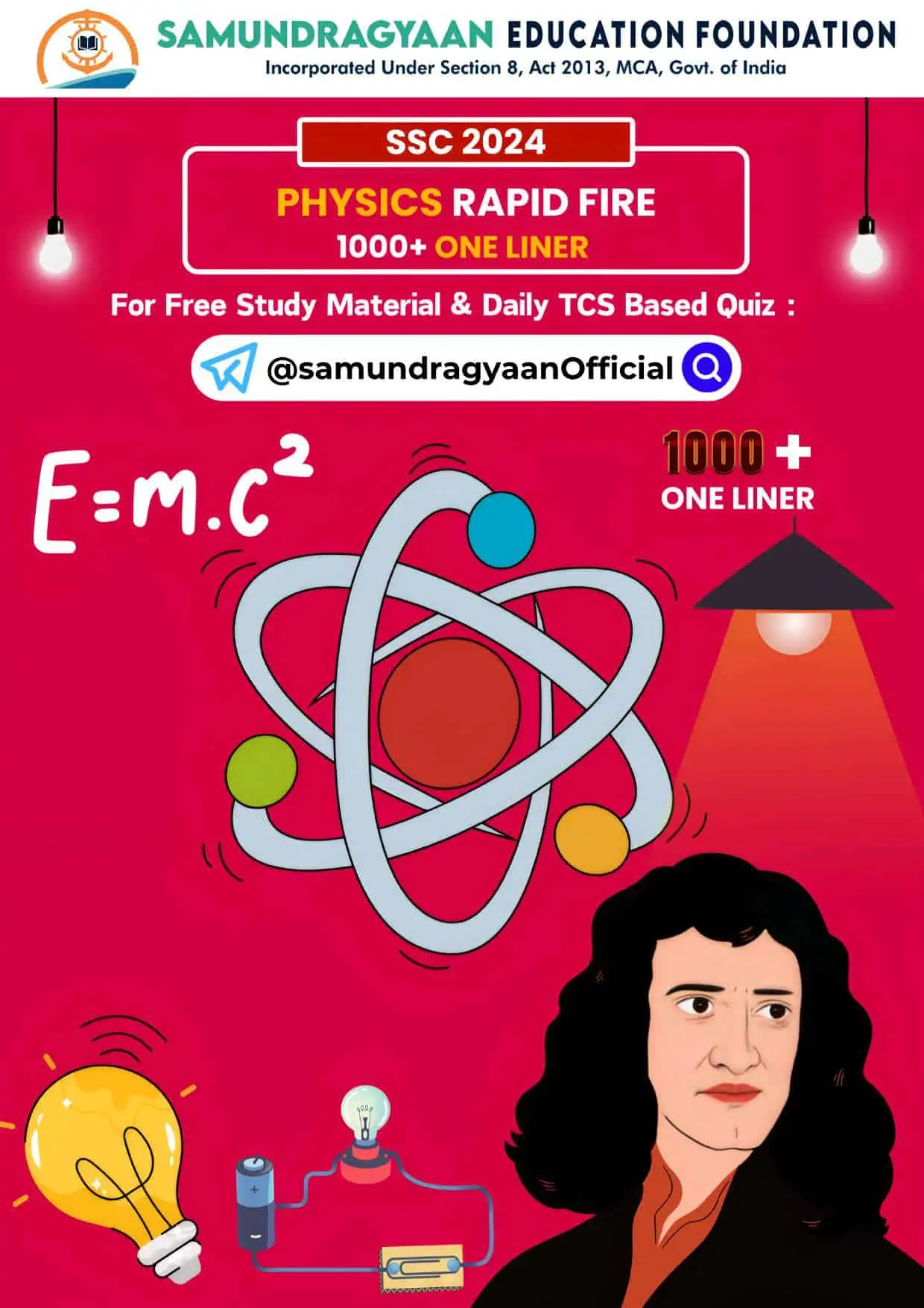 Physics Rapid Fire 1000+ One Liner - Samundragyaan