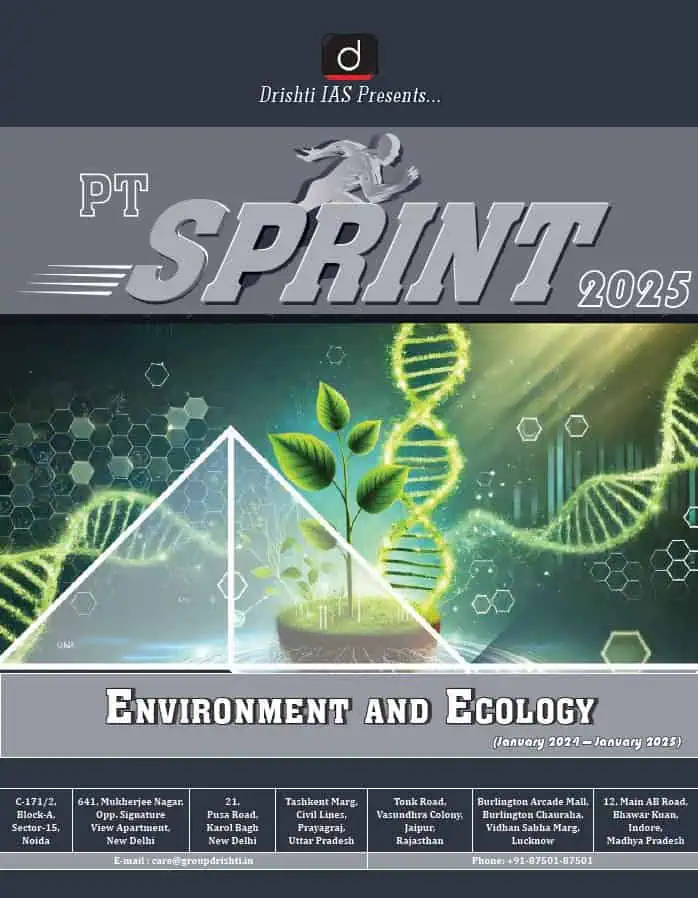 Environment and Ecology - PT Sprint 2025 by Drishti IAS