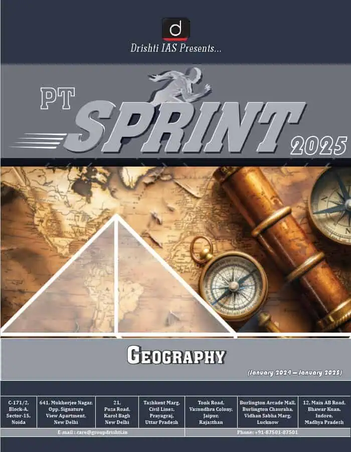 Geography - PT Sprint 2025 by Drishti IAS