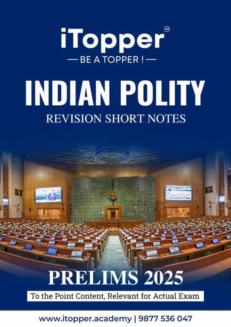 iTopper Indian Polity Notes 2025 [English Medium]