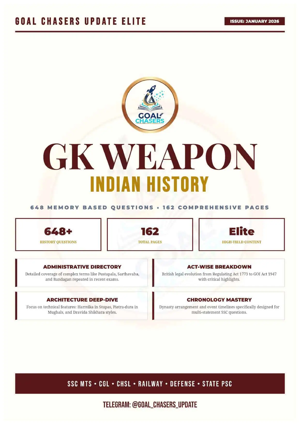 History By Goal Chasers