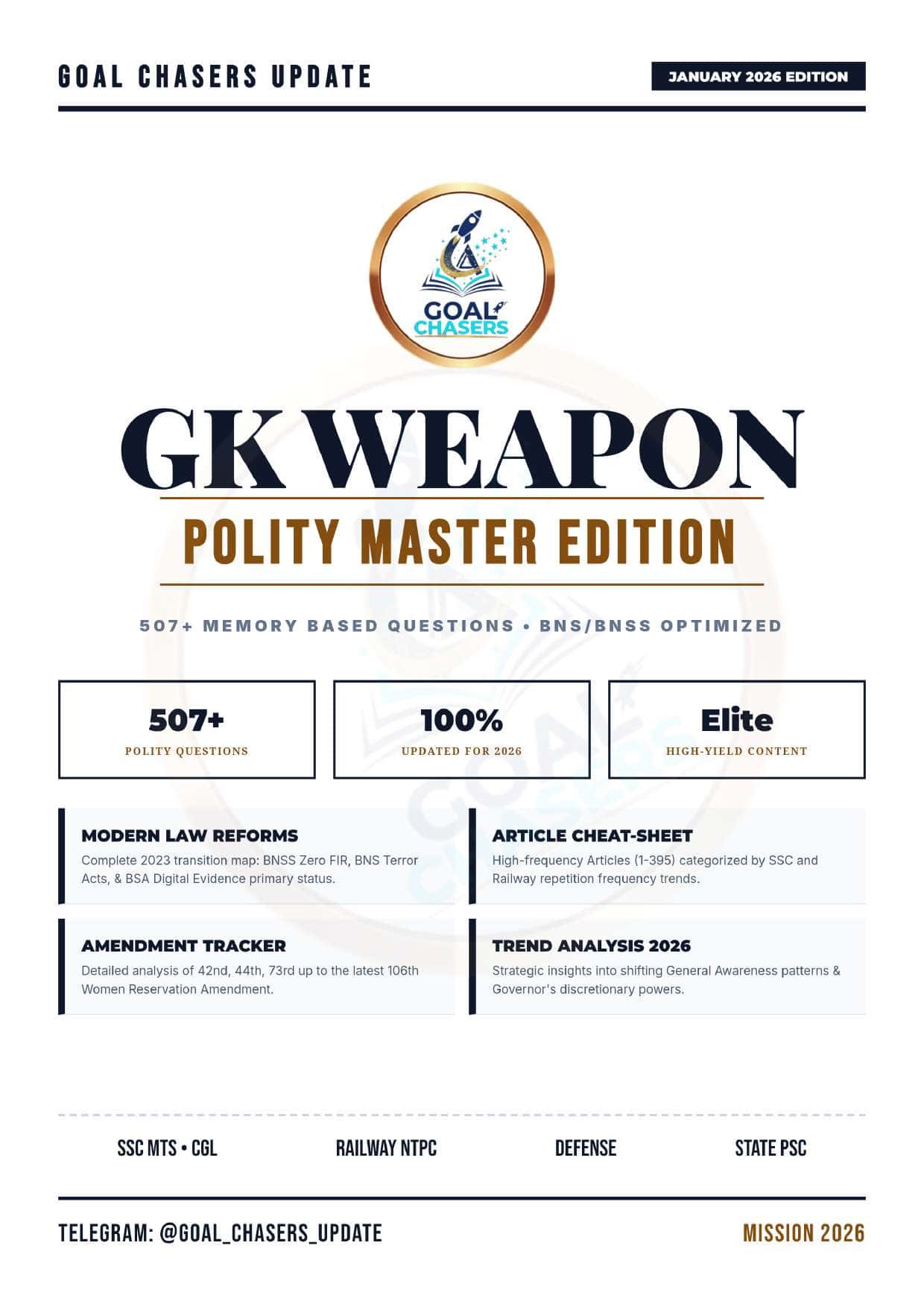 Polity By Goal Chasers