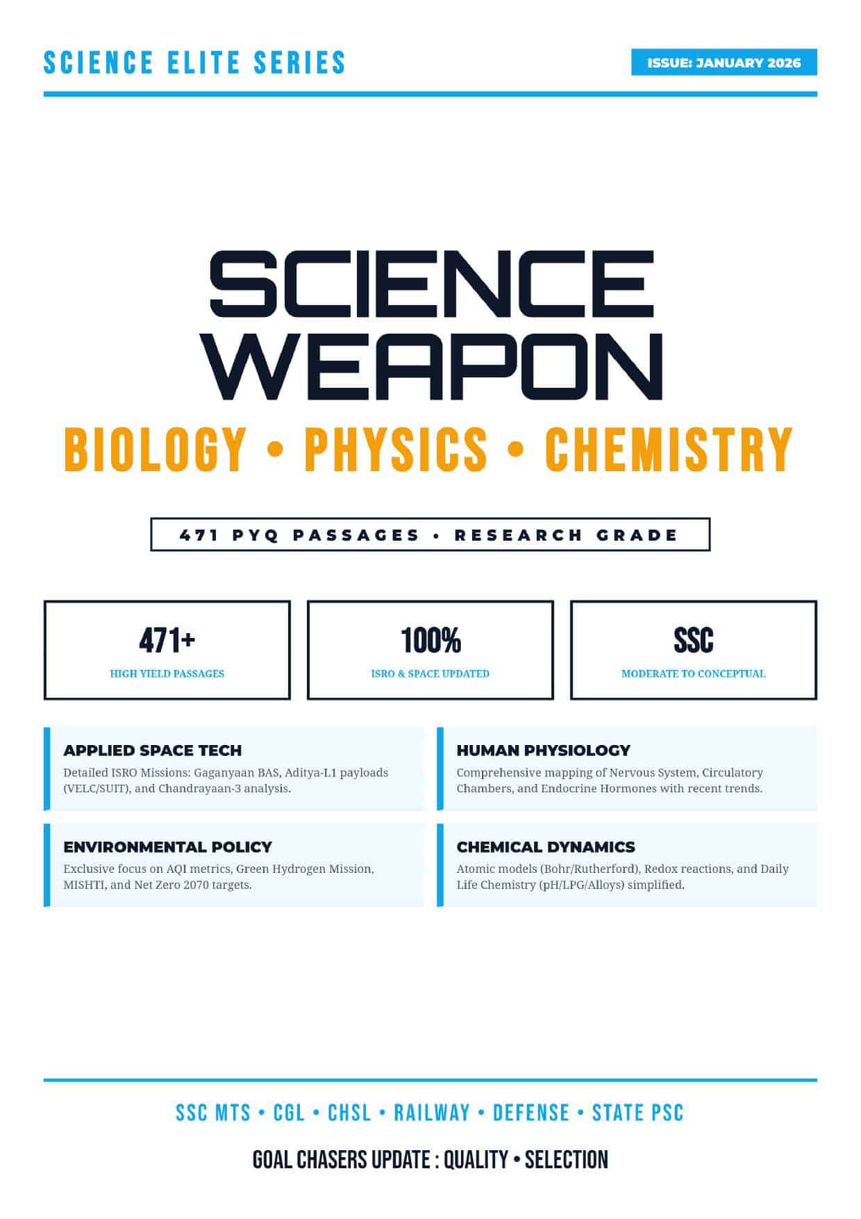 Science By Goal Chasers