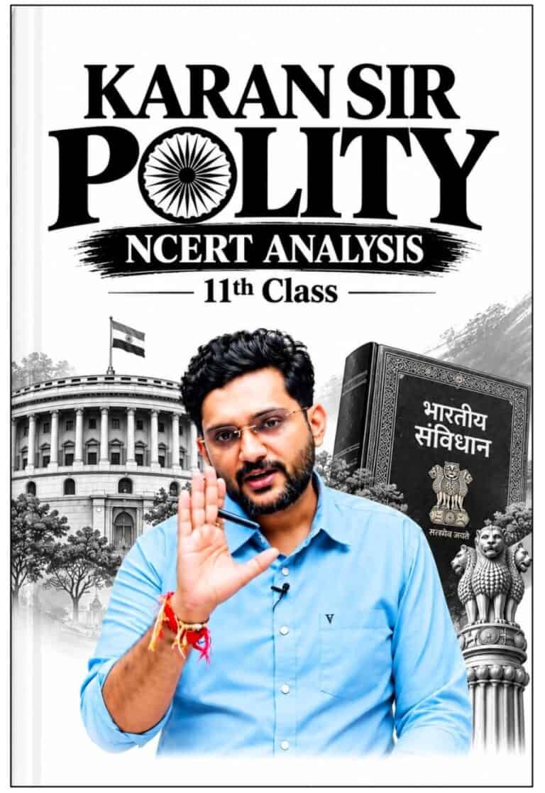 POLITY NCERT Analysis Class 11 - Karan Sir [HINDI MEDIUM]